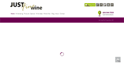 Desktop Screenshot of justfinewine.ca